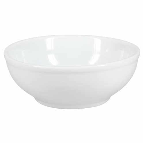Dash of That Banded Bowl - White Perspective: front