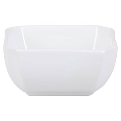 Dash of That™ St John Mini Square Bowl - White Perspective: front