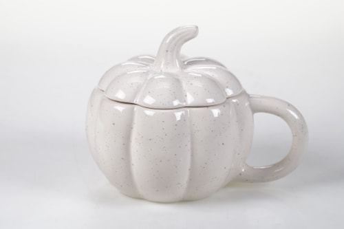 Dash of That Harvest Whisper White Pumpkin Soup Bowl Perspective: front