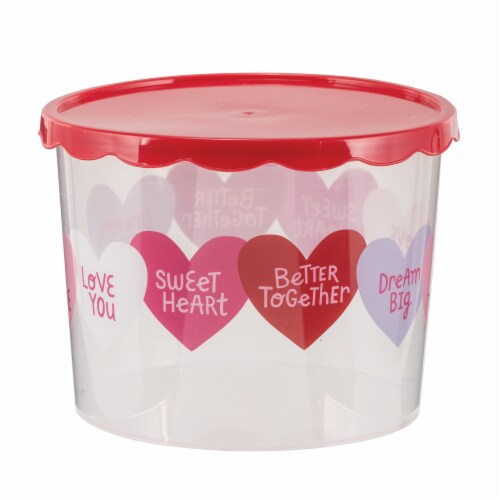 Holiday Home Cookie Container - Poinsetta, 1 ct - Kroger