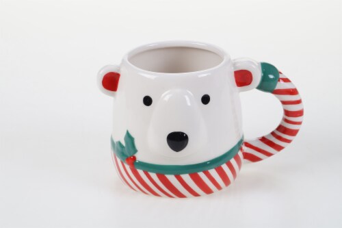 Holiday Home Figural Bear Mug Perspective: front