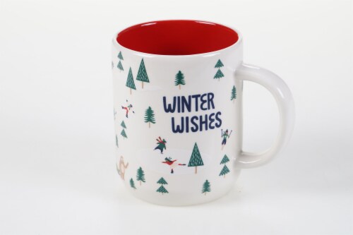 Holiday Home® Winter Wishes Mug Perspective: front