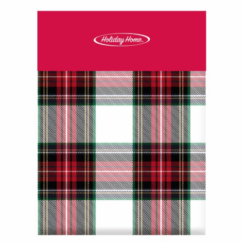 Holiday Home™ Alexandra Plaid Tablecloth Perspective: front