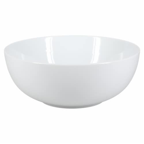 Dash of That™ St John Round Serving Bowl - White Perspective: front