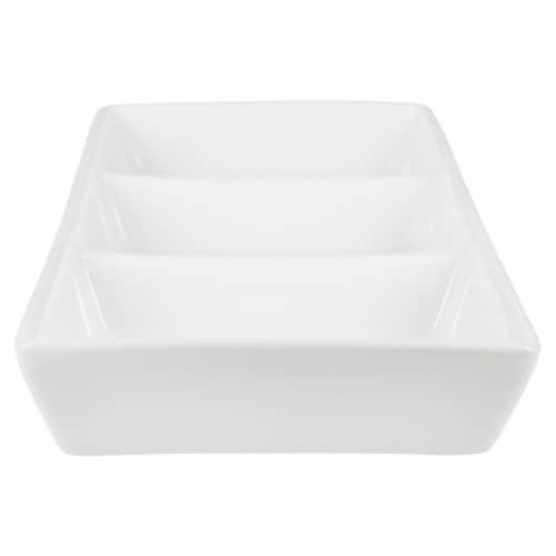 Dash of That Broadway 3 Section Divided Serving Tray 1 ct Kroger
