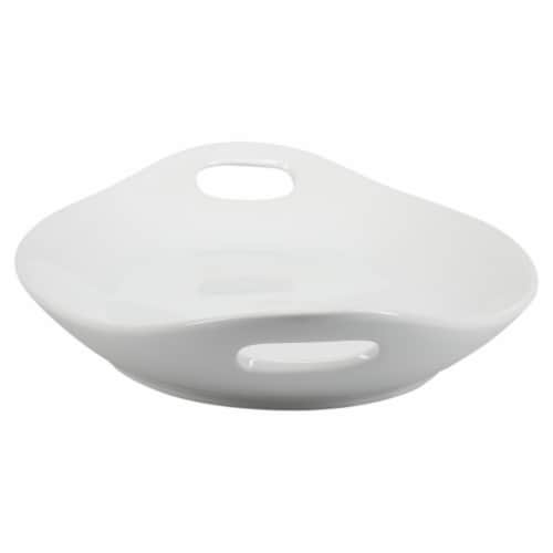 Dash of That Burnside Oval Platter with Handles Perspective: front