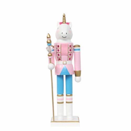 Holiday Home Unicorn Nutcracker Perspective: front