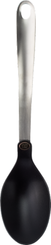 Dash of That Stainless Steel Basting Spoon - Black Perspective: front