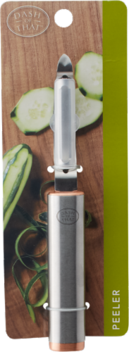 Rosle Stainless Steel Round Handle Vegetable Peeler, 7.3-Inch, 1 ea - Kroger