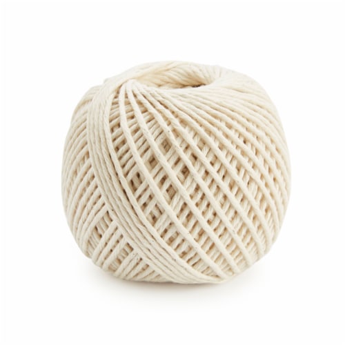 Everyday Living Twine Ball - White Perspective: front