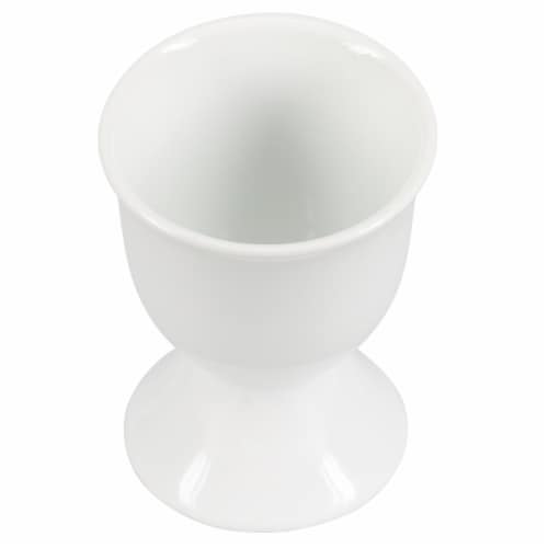 Dash of That Egg Cup - White Perspective: front