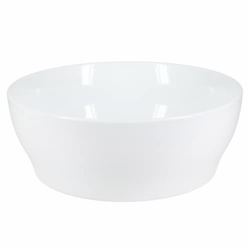 White Salad Bowl