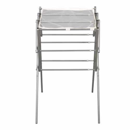 Everyday Living Extendable Metal Clothes Drying Rack - Silver, 1 ct - Kroger