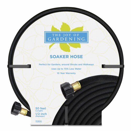 The Joy of Gardening® Soaker Hose Perspective: front