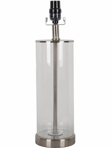 HD Designs Table Lamp Base - Clear Perspective: front