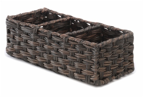 Everyday Living Split Rattique Tank Topper - Driftwood Brown Perspective: front