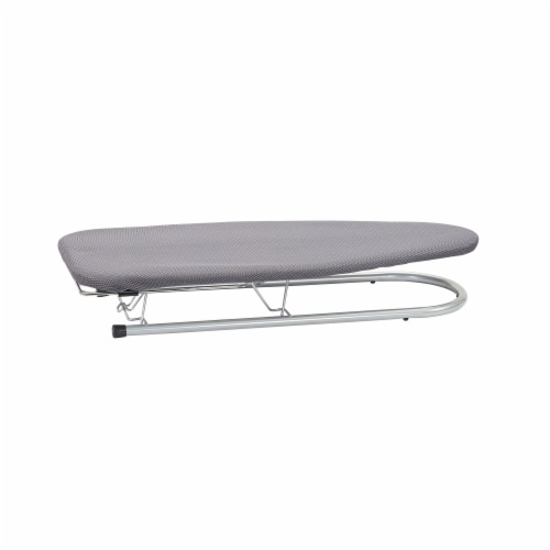 Everyday Living Mesh Table Top Ironing Board and Cover - Silver Perspective: front