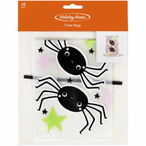 Holiday Home™ Spider Treat Bags Perspective: front