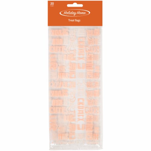 Holiday Home™ Halloween Treat Bags - Orange Perspective: front
