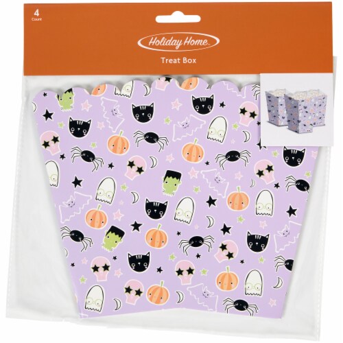 Holiday Home® Boo Squad Treat Box - Purple Perspective: front