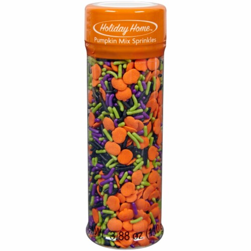 Holiday Home™ Halloween Pumpkin Mix Sprinkles Perspective: front