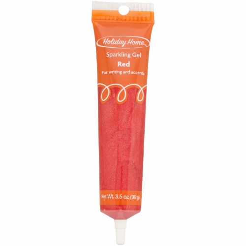 Holiday Home™ Sparkling Gel - Red Perspective: front