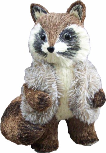 HD Designs Holiday Sisal Racoon - Brown Perspective: front