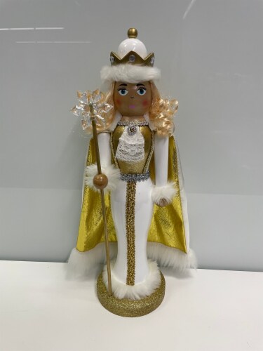 Holiday Home Glitter Queen Nutcracker Perspective: front