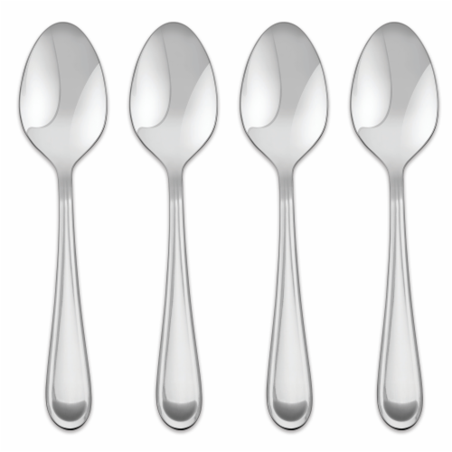 Dash of That Claire Mirror Stainless Steel Spoons - Silver Perspective: front