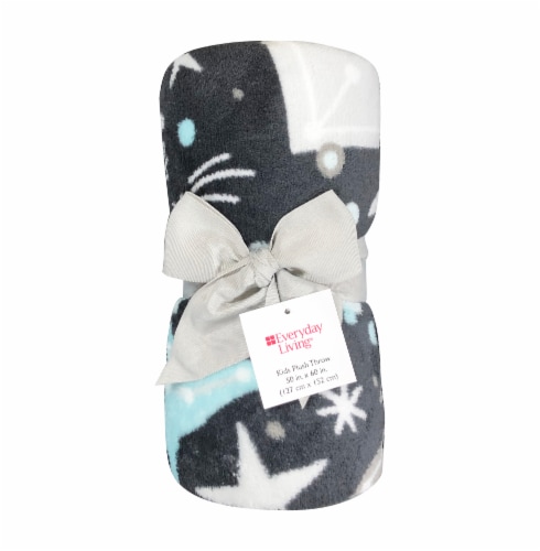 Everyday Living Kids Microplush Kids Throw Blanket - Dino Perspective: front