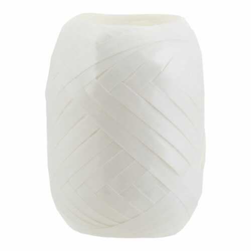Holiday Home Curling Ribbon - White Perspective: front