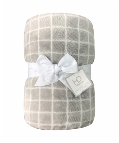 HD Designs™ Oversized Microplush Throw Perspective: front