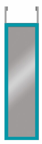 Everyday Living Over-the-Door Mirror - Beach Glass Perspective: front