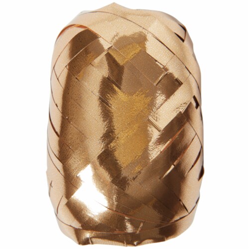 Holiday Home Golden Glow Glitter Ribbon Perspective: front