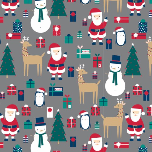 Holiday Home® Twas the Night Gift Wrap Perspective: front