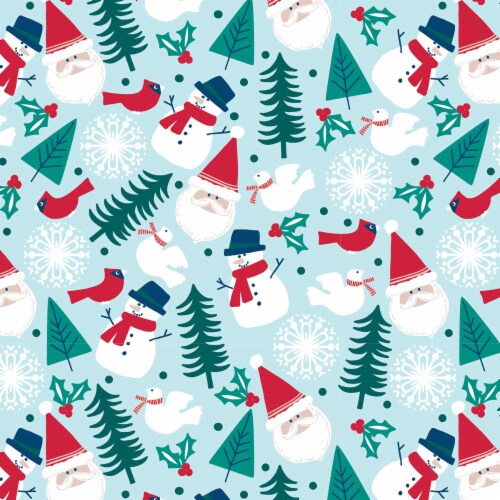 Holiday Home® Winter Wonderland Gift Wrap Perspective: front
