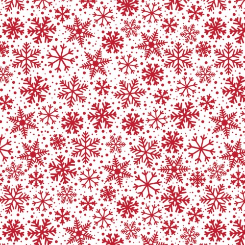 Holiday Home Snowfall Gift Wrap Perspective: front