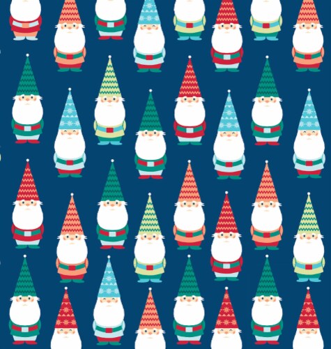 Holiday Home® Gnomes Gift Wrap Perspective: front
