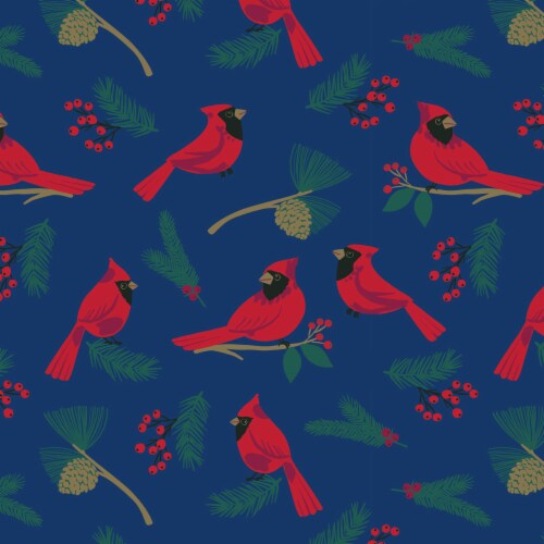 Holiday Home® Gift Wrap - Cardinals Perspective: front