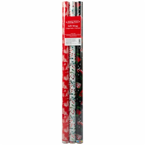 Holiday Home Holiday Gift Wrap Perspective: front