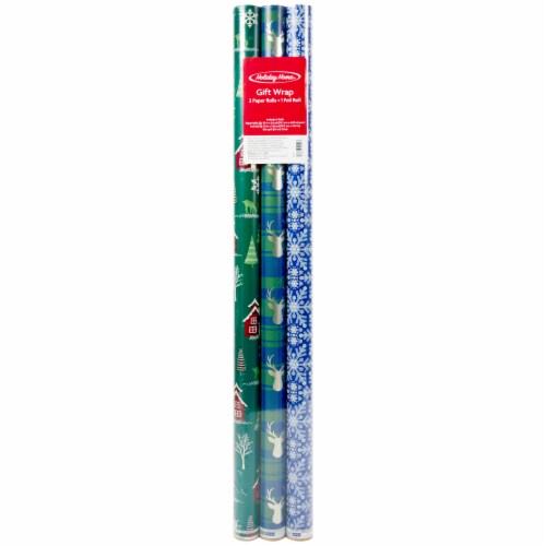 Holiday Home Holiday Gift Wrap Perspective: front