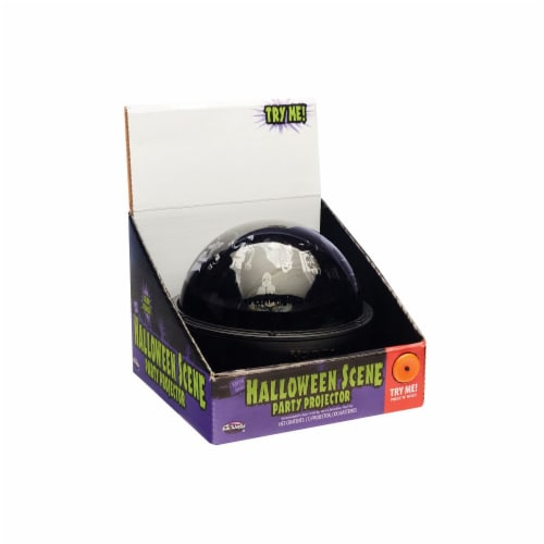 Holiday Home® Halloween Scene Party Projector Perspective: front