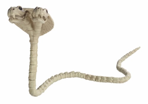 Holiday Home Two Headed Cobra Snake Perspective: front