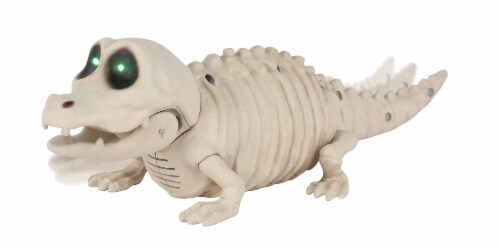 Holiday Home Animated Small Crocodile Perspective: front