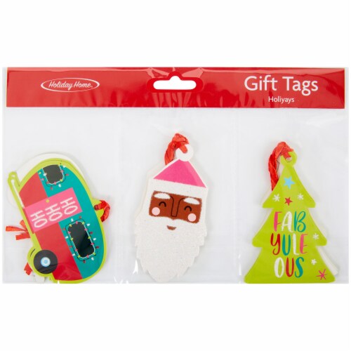 Holiday Home® Holiyays Gift Tags Perspective: front