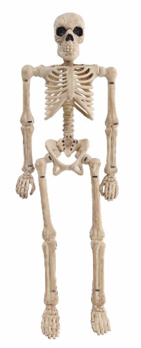 Holiday Home Mini Skeleton Decor Perspective: front