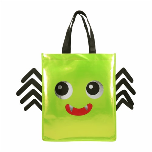 Holiday Home Relective Spider Treat Bag Perspective: front
