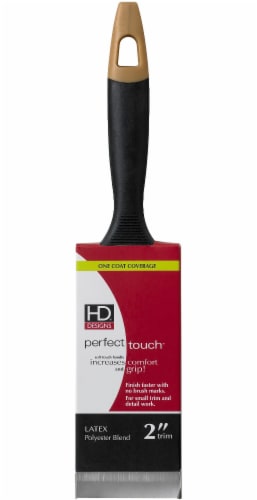 HD Designs Trim Brush - Black/White Perspective: front