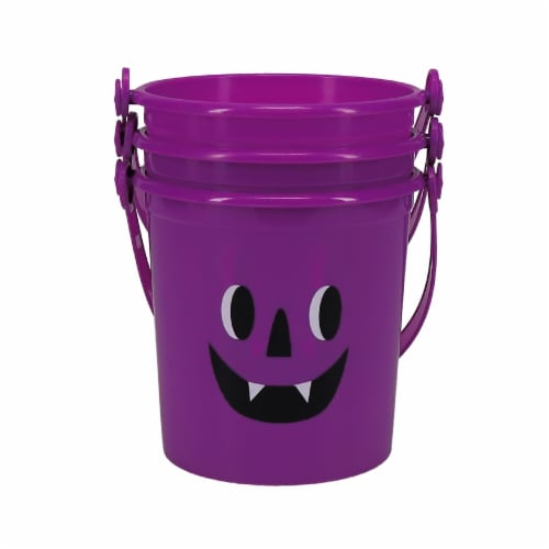 Holiday Home® Monster Mini Treat Buckets Perspective: front