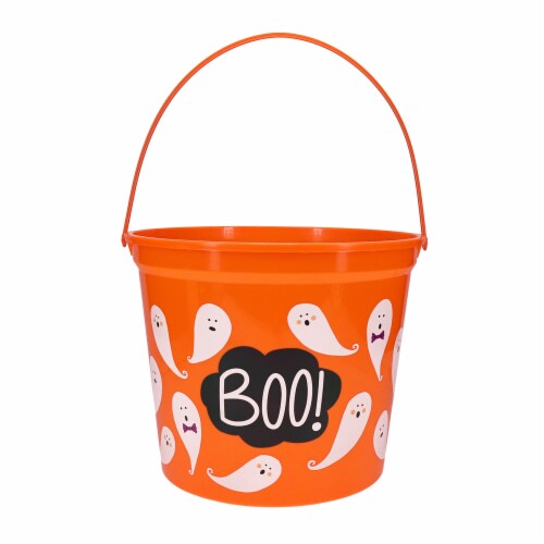 Holiday Home Boo Jumbo Treat Bucket Perspective: front